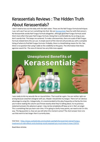 Kerassentials Reviews Unlock Your Hair